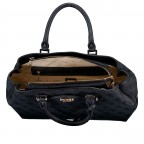 Handtasche Katya 4G-Logo Coal, Farbe: anthrazit, Marke: Guess, EAN: 0190231963851, Abmessungen in cm: 28.5x21x10, Bild 7 von 7