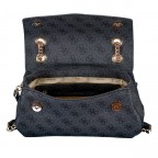 Umhängetasche Katya 4G-Logo Coal, Farbe: anthrazit, Marke: Guess, EAN: 0190231964032, Abmessungen in cm: 26x16x8, Bild 7 von 7