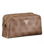 Kosmetik- / Utensilientasche Zamira 4G-Logo Latte, Farbe: braun, Marke: Guess, EAN: 7620837297355, Abmessungen in cm: 18x10x7.5, Bild 2 von 4