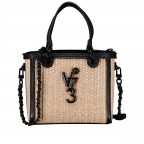Handtasche Summer Naturale Nero, Farbe: cognac, Marke: V°73, EAN: 8054942675019, Abmessungen in cm: 16.5x14.5x8, Bild 1 von 7
