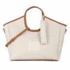 Shopper Jenny Off White Multi, Farbe: beige, Marke: V°73, EAN: 8054942673442, Abmessungen in cm: 37.5x40x14.5, Bild 1 von 5