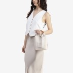 Umhängetasche Jenny Off White Multi, Farbe: beige, Marke: V°73, EAN: 8054942673527, Abmessungen in cm: 18x26x9, Bild 4 von 5