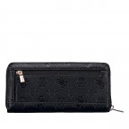 Geldbörse Phoebe mit Griffschlaufe Black, Farbe: schwarz, Marke: Guess, EAN: 0190231962144, Abmessungen in cm: 20.5x10x2.5, Bild 3 von 5