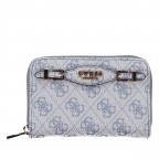 Geldbörse Katya 4G-Logo Slate, Farbe: grau, Marke: Guess, EAN: 0190231963981, Abmessungen in cm: 14.2x9.5x2.5, Bild 1 von 4