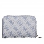 Geldbörse Katya 4G-Logo Slate, Farbe: grau, Marke: Guess, EAN: 0190231963981, Abmessungen in cm: 14.2x9.5x2.5, Bild 3 von 4