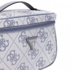 Kosmetikkoffer Berta 4G-Logo Slate, Farbe: grau, Marke: Guess, EAN: 0190231969310, Abmessungen in cm: 26x18x12.5, Bild 6 von 6