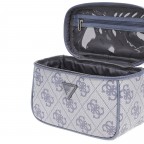 Kosmetikkoffer Berta 4G-Logo Slate, Farbe: grau, Marke: Guess, EAN: 0190231969310, Abmessungen in cm: 26x18x12.5, Bild 5 von 6