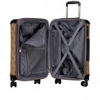 Koffer Berta Travel 4G-Logo erweiterbar Größe 64 cm Latte Brown, Farbe: braun, Marke: Guess, EAN: 0190231968733, Abmessungen in cm: 39x64x28, Bild 8 von 8