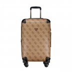 Koffer Berta Travel 4G-Logo erweiterbar Größe 64 cm Latte Brown, Farbe: braun, Marke: Guess, EAN: 0190231968733, Abmessungen in cm: 39x64x28, Bild 1 von 8