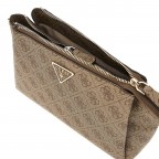 Umhängetasche Noelle II 4G-Logo Latte Brown, Farbe: braun, Marke: Guess, EAN: 0190231964377, Abmessungen in cm: 24.5x18x7.5, Bild 6 von 6