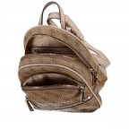 Rucksack Manhattan II 4G-Logo Latte, Farbe: braun, Marke: Guess, EAN: 0190231960454, Abmessungen in cm: 22x26x13, Bild 7 von 7