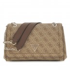 Umhängetasche Noelle II 4G-Logo Latte Brown, Farbe: braun, Marke: Guess, EAN: 0190231964490, Abmessungen in cm: 24x16.5x6, Bild 1 von 7