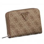 Geldbörse Laurel II 4G-Logo Latte, Farbe: braun, Marke: Guess, EAN: 0190231960539, Abmessungen in cm: 14.3x9.5x2.5, Bild 2 von 4