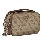 Umhängetasche Noelle II 4G-Logo Latte Brown, Farbe: braun, Marke: Guess, EAN: 0190231964438, Abmessungen in cm: 19.5x14x7, Bild 2 von 6