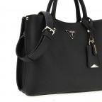 Handtasche Meridian II Black, Farbe: schwarz, Marke: Guess, EAN: 0190231966210, Abmessungen in cm: 30x24.5x10.5, Bild 8 von 8