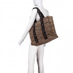 Shopper Best Buddy Leo, Farbe: braun, Marke: Hey Marly, EAN: 4262484652175, Abmessungen in cm: 39x36x17, Bild 4 von 5