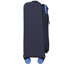 Koffer T25 Größe S Dunkelblau, Farbe: blau/petrol, Marke: Franky, EAN: 4251885955039, Abmessungen in cm: 39x55.5x22, Bild 2 von 8