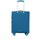 Koffer T25 Größe S Petrol, Farbe: blau/petrol, Marke: Franky, EAN: 4251885955060, Abmessungen in cm: 39x55.5x22, Bild 4 von 8