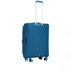 Koffer T25 erweiterbar Größe M Petrol, Farbe: blau/petrol, Marke: Franky, EAN: 4251885955077, Abmessungen in cm: 43x68x27.5, Bild 5 von 7