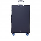 Koffer T25 erweiterbar Größe L Dunkelblau, Farbe: blau/petrol, Marke: Franky, EAN: 4251885955053, Abmessungen in cm: 47x80x31, Bild 4 von 7