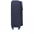 Koffer T25 erweiterbar Größe L Dunkelblau, Farbe: blau/petrol, Marke: Franky, EAN: 4251885955053, Abmessungen in cm: 47x80x31, Bild 2 von 7