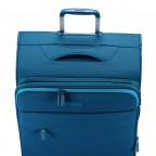 Koffer T25 erweiterbar Größe L Petrol, Farbe: blau/petrol, Marke: Franky, EAN: 4251885955084, Abmessungen in cm: 47x80x31, Bild 7 von 7