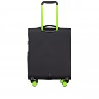Koffer T26 Größe S Black Neongreen, Farbe: schwarz, Marke: Franky, EAN: 4251885984602, Abmessungen in cm: 39x53x23, Bild 4 von 8