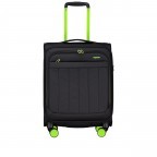 Koffer T26 Größe S Black Neongreen, Farbe: schwarz, Marke: Franky, EAN: 4251885984602, Abmessungen in cm: 39x53x23, Bild 8 von 8