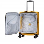 Koffer T26 Größe S Yellow Black, Farbe: gelb, Marke: Franky, EAN: 4251885984640, Abmessungen in cm: 39x53x23, Bild 6 von 8