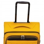 Koffer T26 Größe S Yellow Black, Farbe: gelb, Marke: Franky, EAN: 4251885984640, Abmessungen in cm: 39x53x23, Bild 7 von 8