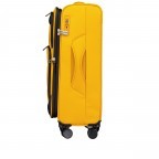 Koffer T26 erweiterbar Größe M Yellow Black, Farbe: gelb, Marke: Franky, EAN: 4251885984657, Abmessungen in cm: 42x67x24, Bild 3 von 7