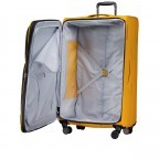 Trolley T26 erweiterbar Größe L Yellow Black, Farbe: gelb, Marke: Franky, EAN: 4251885984664, Abmessungen in cm: 46x80x25, Bild 6 von 7