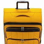 Trolley T26 erweiterbar Größe L Yellow Black, Farbe: gelb, Marke: Franky, EAN: 4251885984664, Abmessungen in cm: 46x80x25, Bild 7 von 7