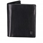 Geldbörse Nappa mit RFID-Schutz Black, Farbe: schwarz, Marke: Hausfelder Manufaktur, EAN: 4065646023987, Abmessungen in cm: 8.5x10.7x1.8, Bild 1 von 6