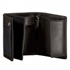 Geldbörse Oil pull up mit RFID-Schutz Dark Brown, Farbe: braun, Marke: Hausfelder Manufaktur, EAN: 4065646024007, Abmessungen in cm: 8.5x10.5x2, Bild 5 von 5