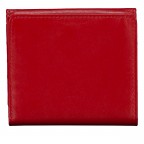 Geldbörse Nappa mit RFID-Schutz Red, Farbe: rot/weinrot, Marke: Hausfelder Manufaktur, EAN: 4065646024076, Abmessungen in cm: 10x9x1.8, Bild 3 von 5