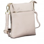 Umhängetasche mit Goldfittings Beige, Farbe: beige, Marke: Hausfelder Manufaktur, EAN: 4065646023437, Abmessungen in cm: 21x22x3, Bild 2 von 6