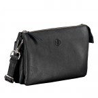 Umhängetasche Black, Farbe: schwarz, Marke: Hausfelder Manufaktur, EAN: 4065646023529, Abmessungen in cm: 24x15x7, Bild 2 von 6