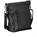 Umhängetasche Black, Farbe: schwarz, Marke: Hausfelder Manufaktur, EAN: 4065646023598, Abmessungen in cm: 20x22.5x6, Bild 2 von 6