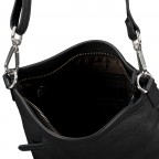 Umhängetasche Black, Farbe: schwarz, Marke: Hausfelder Manufaktur, EAN: 4065646023598, Abmessungen in cm: 20x22.5x6, Bild 6 von 6