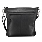 Umhängetasche Black, Farbe: schwarz, Marke: Hausfelder Manufaktur, EAN: 4065646023598, Abmessungen in cm: 20x22.5x6, Bild 3 von 6