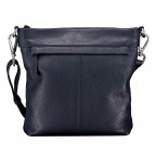 Umhängetasche Dark Blue, Farbe: blau/petrol, Marke: Hausfelder Manufaktur, EAN: 4065646023604, Abmessungen in cm: 20x22.5x6, Bild 3 von 6