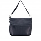Beuteltasche Dark Blue, Farbe: blau/petrol, Marke: Hausfelder Manufaktur, EAN: 4065646023642, Abmessungen in cm: 30x26.5x8.5, Bild 3 von 7