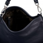 Beuteltasche Dark Blue, Farbe: blau/petrol, Marke: Hausfelder Manufaktur, EAN: 4065646023642, Abmessungen in cm: 30x26.5x8.5, Bild 7 von 7