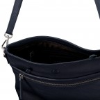 Umhängetasche Dark Blue, Farbe: blau/petrol, Marke: Hausfelder Manufaktur, EAN: 4065646023673, Abmessungen in cm: 26x22.5x8, Bild 6 von 6