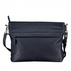 Umhängetasche Dark Blue, Farbe: blau/petrol, Marke: Hausfelder Manufaktur, EAN: 4065646023673, Abmessungen in cm: 26x22.5x8, Bild 3 von 6