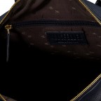 Handtasche Dark Blue, Farbe: blau/petrol, Marke: Hausfelder Manufaktur, EAN: 4065646023758, Abmessungen in cm: 36x27.5x10, Bild 7 von 7