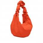 Beuteltasche Moon Bag Ruffle Monochrome Hot Coral, Farbe: orange, Marke: Got Bag, EAN: 4262457051929, Abmessungen in cm: 40x22x15.5, Bild 2 von 10
