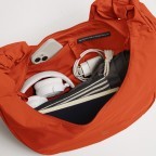 Beuteltasche Moon Bag Ruffle Monochrome Hot Coral, Farbe: orange, Marke: Got Bag, EAN: 4262457051929, Abmessungen in cm: 40x22x15.5, Bild 9 von 10