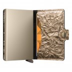 Geldbörse Miniwallet Crunch mit RFID-Schutz Gold, Farbe: metallic, Marke: Secrid, EAN: 8721077500539, Abmessungen in cm: 6.8x10.2x2.1, Bild 3 von 5